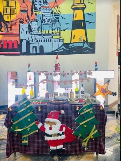 Heritage Institute of Hotel and Tourism Agra 15th Dec 2021 Cake Mixing 2021 photo 6